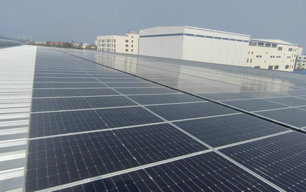 澧水公司首個光伏項目成功并網發電