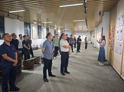 公司廉政辦開展家風家教現場教育活動