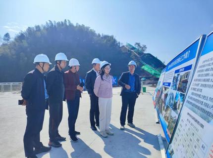 陳印輝帶隊赴金塘沖水庫樞紐工程調(diào)研交流